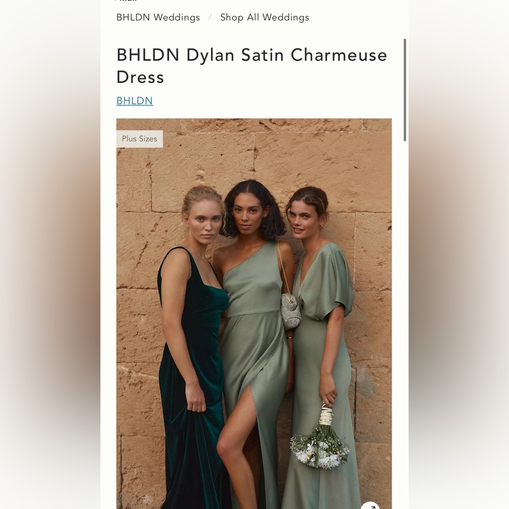 NWOT BHLDN Dress